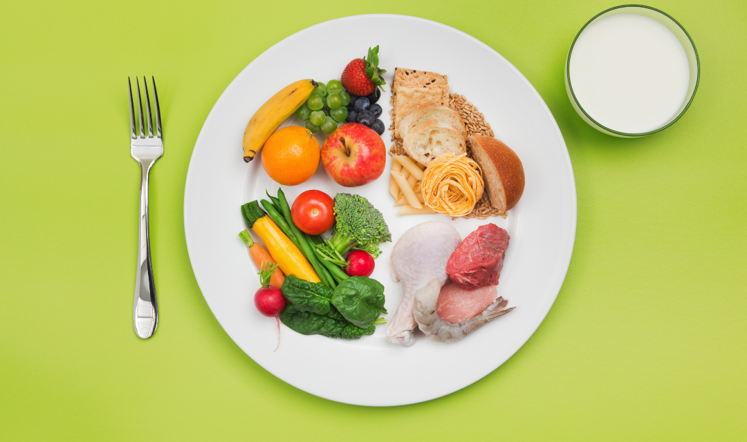 Healthy plate